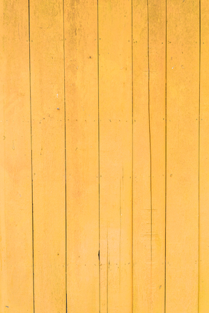 Grunge and old yellow wood texture background. Can be use as background texture or wallpaper. の写真素材
