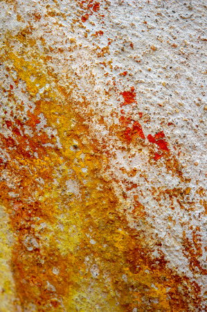 Grunge and golden wall texture background. Decorative wall paint.Can be use for wallpaper or background texture.の写真素材