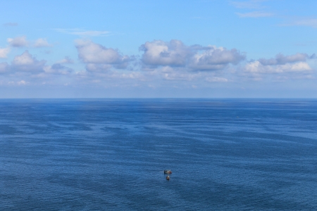 Sea the Gulf of Thailandの写真素材