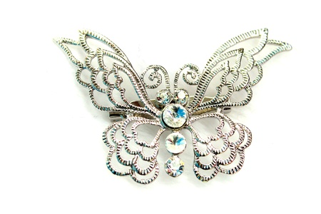 Butterfly broochの写真素材
