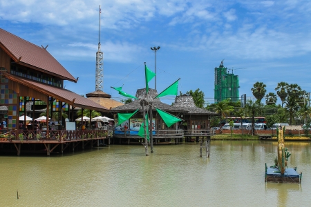 Hua Hin Floating Market ,  Thailand のeditorial素材