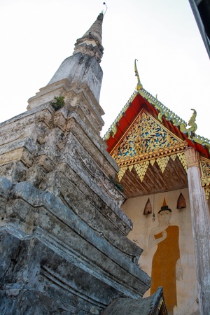 Wat Bang Khae Yai in Samut Songkhram Thailand の写真素材