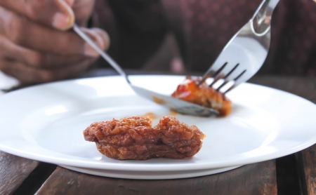 traditional thai cuisine,  Fried fish-paste balls ,favorite thai foodの写真素材