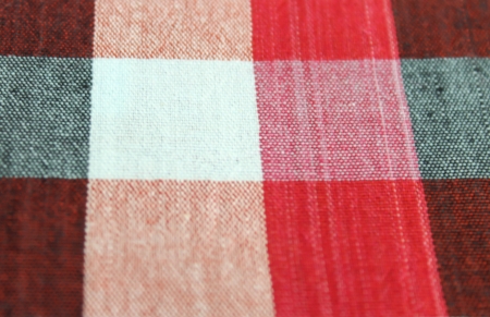 Colorful checkered loincloth fabric background