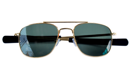 sunglasses isolated on whiteの写真素材