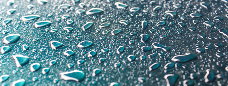water drops greenの写真素材