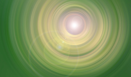 Abstract green circle backgroundの写真素材