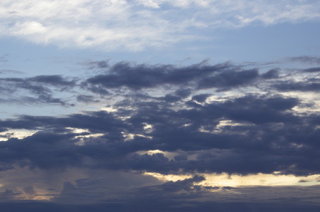 nature background. colorful sunset. Dramatic sky.の写真素材