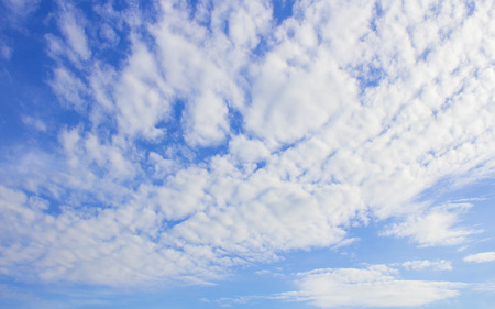 Clouds with blue skyの写真素材