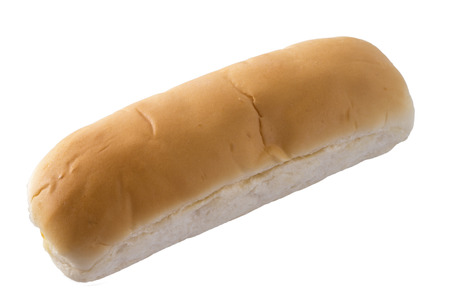 Bread isolated on white background.