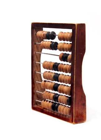 Abacus was in use in all shops and markets ,schools.の写真素材