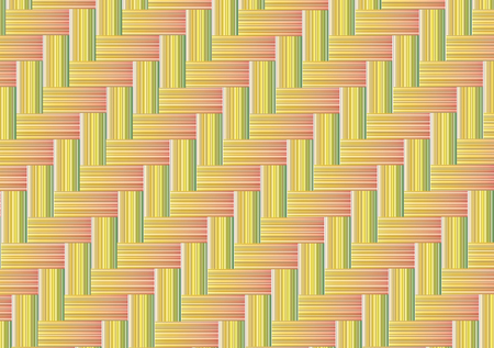 Bamboo weave seamless backgroundのイラスト素材