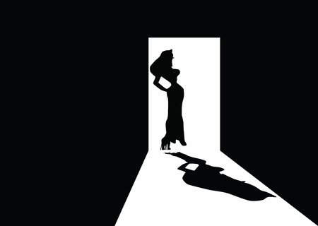 y womanのイラスト素材