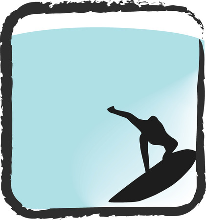 surfのイラスト素材