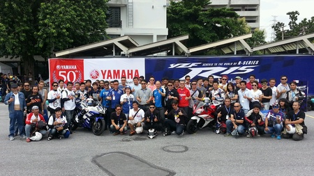 Thai Yamaha R15 test ride dayの素材