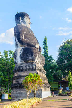 Sala Keoku, the park of giant fantastic concrete sculptures inspired by Buddhism and Hinduism. It is located in Nong Khai, Thailandのeditorial素材