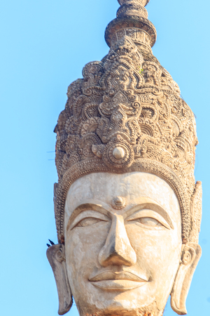 Sala Keoku, the park of giant fantastic concrete sculptures inspired by Buddhism and Hinduism. It is located in Nong Khai, Thailandのeditorial素材