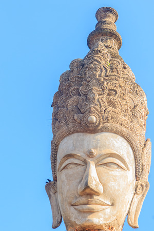 Sala Keoku, the park of giant fantastic concrete sculptures inspired by Buddhism and Hinduism. It is located in Nong Khai, Thailandのeditorial素材