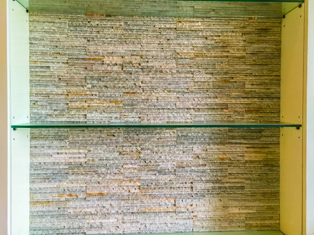 Beautiful Split marble wall decorationのeditorial素材