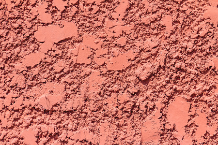 Close up beautiful stucco mortar plastered wall texture with colorful and rough surface backgroundの写真素材