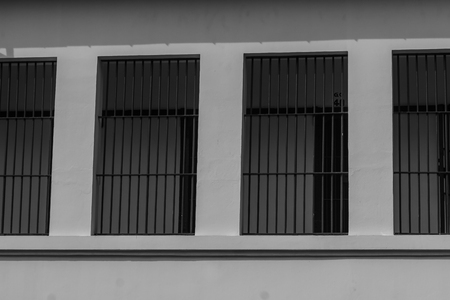 An old convicts jail in Bangkok, Thailand. At present, this prison is the public park named "Suan Saranrom" park.のeditorial素材