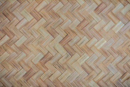 Woven bamboo pattern for background. Handicraft bamboo wood weave texture. Old bamboo weaving...