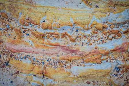 Red shale rock texture background. Shale is a fine-grained, clastic sedimentary rock composed of mud...