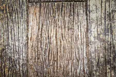 Pattern of weathered old gray tree trunk surface with annual rings. Rough surface texture of old wood with annual rings for background.の写真素材
