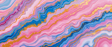 Abstract marbled background with pink