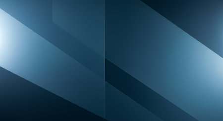 Abstract geometric background in blue gradient solid color with texture