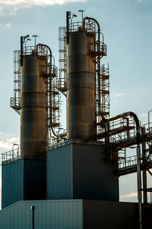 oil and gas processing facilities and pipes