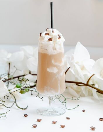 coffee milkshake on the table