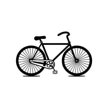 Bicycle icon. Flat vector related icon for web and mobile applicationsのイラスト素材