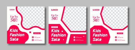 Fashion sale minimal square social media banner template. Social media sale post. Yellow and White background color with stripe line shape. Suitable for social media posts and webのイラスト素材
