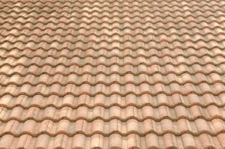 Old Tiles Roof Background