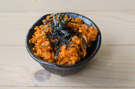 Kimchi fried riceの写真素材