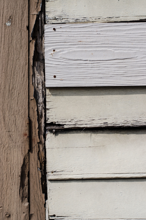 wood plank wall textureの写真素材
