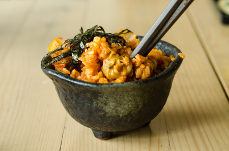 Kimchi fried riceの写真素材