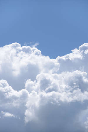 Clouds in the skyの写真素材