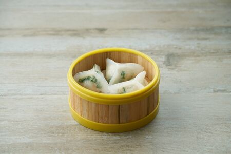 shrimp dumplingの写真素材
