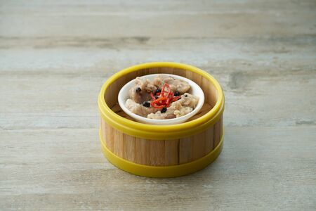 Steamed Spareribの写真素材