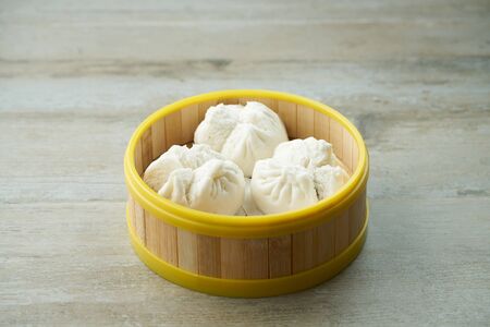 Steamed bunの写真素材