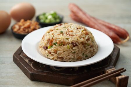 Fried Sticky Riceの写真素材