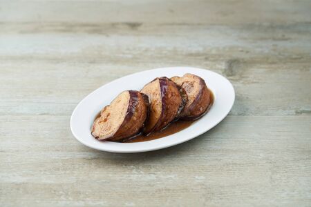 Stuffed Eggplantの写真素材