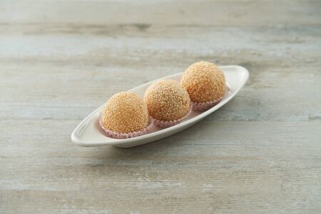 Fried Sesame Ballの写真素材
