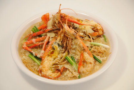 Prawn Noodlesの写真素材