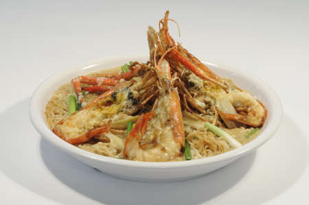 Prawn Noodlesの写真素材