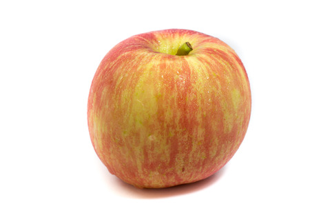Apple on white backgroundの写真素材