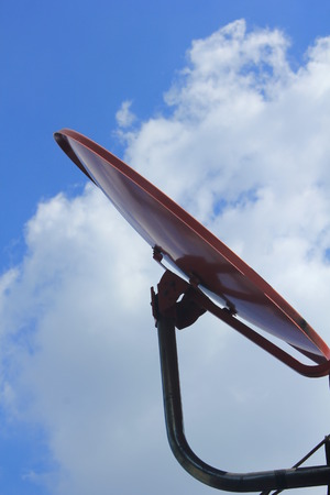 satellite dishesの写真素材
