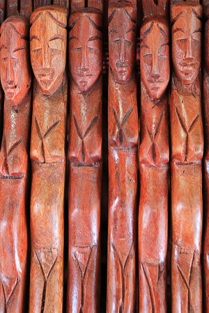 Wood Carvingの写真素材